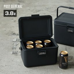 POST GENERAL ポストジェネラル ザ アイスエラ ハードシェルクーラー 3.8L[クーラーボックス 小型 おしゃれ 保冷ボックス 保冷 持ち運び キャンプ ピクニック バーベキュー お花見 アウトドア] 1-2W