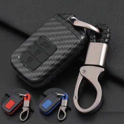 ホンダ車専用 カーボン調 スマートキーケース グレイス/CR-V 3ボタン式 TYPE2 キーホルダー付きキーレス、カルビナ、セキュリティ、鍵、収納、ファッション、小物、プレゼント、誕生日、父の日、母の日、ギフト、贈り物、ハイブリッド