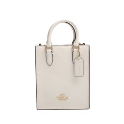 コーチ ショルダーバッグ COACH PLLD LTH NS MIN TOTE CJ500-IMCHK レディース ホワイト