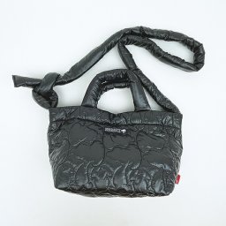 スヌーピー 2WAYデリショルダーバッグ シャイニーブラック ROOTOTE ルートート SNOOPY