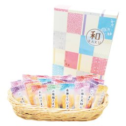 【ギフト対応無料】和RAKUおかきセット (NOR-05) ※送料無料(北海道・沖縄は除く)