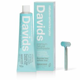 デイヴィッズ  ホワイトニングトゥースペースト スペアミント 149g  |  激安  Davids  歯磨き粉 美容グッズ コスメ化粧品 誕生日 クリスマス ホワイトデー 結婚記念日 ウエディングギフト 母の日 送別会 バレンタインデー 女性 彼女 妻奥さん 母お母さん 女友達