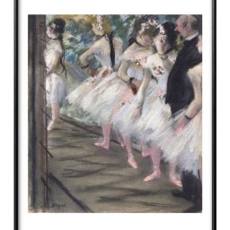 エドガー ドガ The Ballet A3 サイズ ポスター アート おしゃれ 絵画 インテリア 北欧 イラスト マット紙 艶消し アートパネル 額 フレーム デザイン 壁掛け ギフト 新築祝い ディスプレイ 引越し祝い　新生活　空間デザイン 