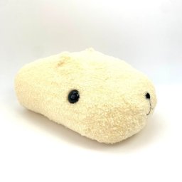 カピバラさん もふっと ほおずりサイズ ホワイト ぬいぐるみ