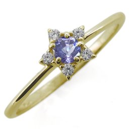婚約指輪 エンゲージリング レディース 星 スター 10金 誕生石 選べる 星モチーフ 華奢 重ね付け 細め ジュエリー 天然石 女性 プレゼント ギフト おしゃれ 可愛い