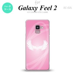 Galaxy Feel 2 ギャラクシー フィール 2 SC-02L スマホケース カバー ハードケース 翼(光) ピンク nk-sc02l-464[スマホ,スマホケース,スマホカバー,ケース,カバー,ジャケット]