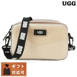 アグ UGG ブランド ショルダーバッグ ショルダーバック メンズ レディース 1116183 NATURAL ジェニー クリア シープスキン ボア クロスボディ ベルトバッグ