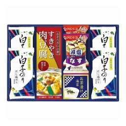 キッコーマン&アマノフーズ&白子のり詰合せ 6382-30 エルスト のり 味付け海苔 海苔 調味料 ギフト 贈り物 贈答品 グルメ【送料無料】