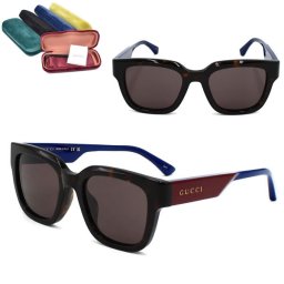 グッチ サングラス GUCCI GG1670SK-002 サングラス アジアンフィット ハバナ グレー メンズ レディース ユニセックス