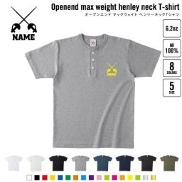 フェンシング1   名入れヘンリーネックTシャツ ヘンリーネック 名入れTシャツ 首元ネコ目ボタン ボタンTシャツ 首元アクセント メンズ レディース    団体 個人 オリンピック