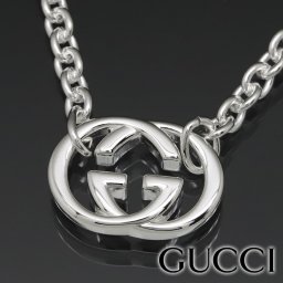 グッチ ネックレス GUCCI ペンダント シルバー アクセサリー シルバー925 レディース メンズ Gモチーフ GG ペンダント 190489-J8400-8106 【ラッピング無料 誕生日 お祝い プレゼント ギフト 贈り物】 送料無料