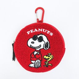 スヌーピー サングラススヌーピー サークルさがらポーチ SNOOPY