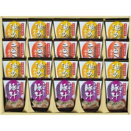 フリーズドライ お味噌汁3種の味詰合せ 20食 [26-0471-110] ＫＦ－ＥＯ 油揚げ きのこ 豚汁 味噌汁 アソート 惣菜 おかず グルメ 即席 インスタント 手土産 贈り物 プレゼント ギフト