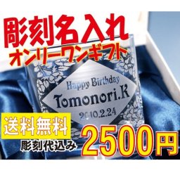 【送料無料】【名入れ】☆名入れグラス☆【ウェディングギフト・結婚祝い・誕生祝い・バースデープレゼント・母の日・父の日・敬老の日・バレンタイン】世界に一つだけの贈物で、サプライズなプレゼントを! 
