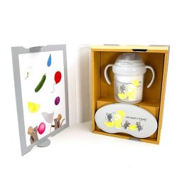 フレデリック　ちょっとかわったのねずみのはなし レオ・レオニ LL ベビーギフトセット LEMON GY     日本製