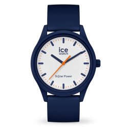 新作 新品 ２年保証 送料無料 40mm アイスウォッチ ICE WATCH ICE solar power アイス ソーラー パワー 017767 Pacific パシフィック 腕時計 Medium ミディアム メンズ レディース ユニセックス ネイビー ホワイト 紺 白 3H