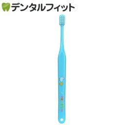 オーラルケア マミー17仕上げ磨き 歯ブラシ M(ミディアム) ブルー 1本