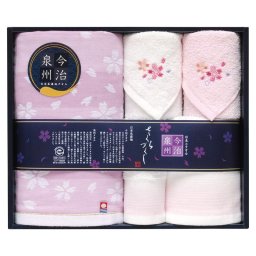 【ギフト対応無料】今治泉州 桜づくしタオルセット (TMS3508806) ※送料無料(北海道・沖縄は除く)