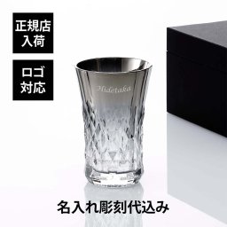 PROGRESS プログレス REX-LONG SILVER 285ml 単品 名入れ彫刻代込み 名前 彫刻 刻印 名入れギフト プレゼント 誕生日 記念日 記念品 お祝い グラス 焼酎 フリーグラス 法人記念品 ノベルティ 法人 受賞 周年記念 父の日 還暦祝い 退職祝い 酒