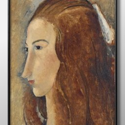 アメデオ モディリアーニ Portrait Of Jeanne Hebuterne A3 サイズ ポスター アート おしゃれ 絵画 インテリア 北欧 イラスト マット紙 艶消し アートパネル 額 フレーム デザイン 壁掛け ギフト 新築祝い ディスプレイ 引越し祝い　新生活　空間デザイン 