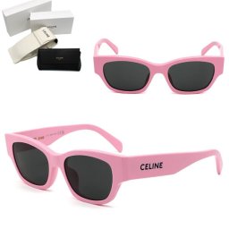 CELINE セリーヌ CL40197U 5472A サングラス ピンク ダークグレー アジアンフィット
