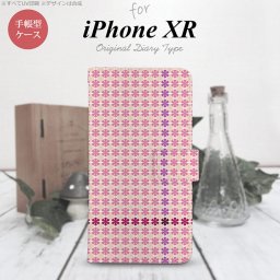 iPhoneXR iPhone XR 手帳型スマホケース カバー 花十時 キュート  nk-004s-ipxr-dr1351
