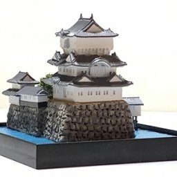 日本の城077　高松城・香川県 城コレ ケース付き   お城のジオラマ模型 プラモデル インテリア 雑貨 プレゼント 置物 お祝い おみやげ 和風 飾り リビング 玄関 オブジェ おしゃれ コレクション ミニチュア 小物【送料無料(一部地域除く)】