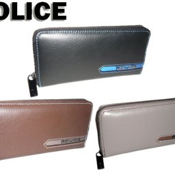 正規品 バレンタインポリス POLICE メタリックシリーズ ラウンドファスナー 財布 0509 potj47 509 ラウンドファスナー長財布 レザー 牛革 革 小銭入れあり 旅行 ギフト