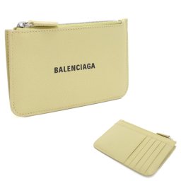バレンシアガ BALENCIAGA 小銭入れ カードケース フラグメントケース ロゴ 637130 1IZI3 7660 イエロー系