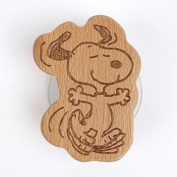 スヌーピー ウッドフック (小走り) 木製壁掛け収納 SNOOPY PEANUTS