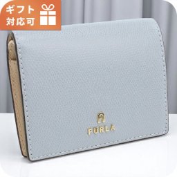 フルラ 二折財布小銭入付き レディース ブランド Furla FURLA CAMELIA レザー WP00304 ブルー 財布