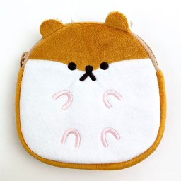 ポシェットポケット ハムスター ぬいぐるみ ふわふわ 移動ポケット ポーチ キッズ