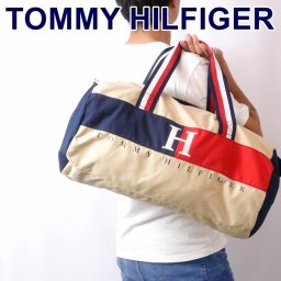 トミーヒルフィガー TOMMY HILFIGER バッグ メンズ ボストンバッグ ショルダーバッグ ダッフルバッグ ドラムバッグ 斜め掛け 2way 男女兼用 レディース ユニセックス TH-69J1651-230 ブランド 人気