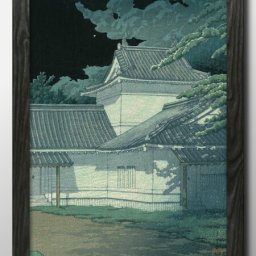川瀬巴水 仙台 青葉城 A3 サイズ ポスター アート おしゃれ 絵画 インテリア 北欧 イラスト マット紙 艶消し アートパネル 額 フレーム デザイン 壁掛け ギフト 新築祝い ディスプレイ 引越し祝い　新生活　空間デザイン 