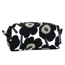 マリメッコ marimekko ポーチ 化粧ポーチ マルチポーチ 042446 030 TAIMI MINI UNIKKO ウニッコ柄ホワイト+ブラック系