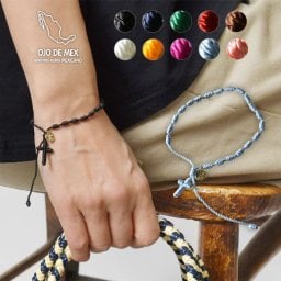 【OJO DE MEX オホ デ メックス】Mexican Rosario Bracelet / メキシカン ロザリオ ブレスレット (ODM-RB)正規品 レディース メンズ ユニセックス アクセサリー ブランド シンプル ナチュラル カジュアル おしゃれ ナイロン 合金 20代 30代 40代 50代 60代 クリスマス 母の日 ギフト プレゼント