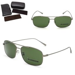 ゼニア サングラス ZEGNA EZ0109-D/S 12N 60 Ermenegildo Zegna エルメネジルド・ゼニア サングラス ノーズパッド UVカット マットガンメタル グリーン