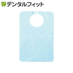 【使い捨てエプロン】New ワンタッチエプロン ブルー 1箱(100枚入)