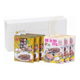 お歳暮 岡山 桃太郎カレー 甘口&中辛セット カレー グルメ 人気 おすすめ ギフト 贈答 取り寄せ お取り寄せグルメ お取り寄せ 熨斗 のし 贈り物(代引不可)【送料無料】