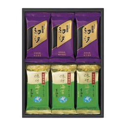 【ギフト対応無料】宝海苔 初汐味付海苔・あごだし味付海苔 食べ比べ詰合せ (FS-40) ※送料無料(北海道・沖縄は除く)