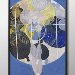 ヒルマ アフ クリント The Large Figure Paintings, No. Group A3 サイズ ポスター アート おしゃれ 絵画 インテリア 北欧 イラスト マット紙 艶消し アートパネル 額 フレーム デザイン 壁掛け ギフト 新築祝い ディスプレイ 引越し祝い　新生活　空間デザイン 