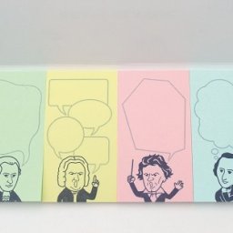 ブラボー 付箋セット ※お取り寄せ商品 【音楽雑貨 音符・ピアノモチーフ】ト音記号 ピアノ雑貨ｃ