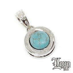 ハワイアンジュエリー ターコイズペンダント LONO ロノ メンズ レディース ブランド サーファー プレゼント 誕生日 記念日  【送料無料】 おしゃれ 人気 ハワジュ カップル ギフト  モアナ lmaハワイ 金属アレルギー 父の日