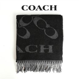 送料無料 コーチ COACH アウトレット レディース 誕生日 小物 アパレル マフラー CB684 BLK(ブラック) ブラック
