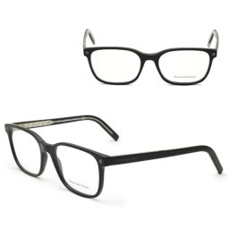 ゼニア フレームのみ ZEGNA EZ5203/V 001 56 Ermenegildo Zegna エルメネジルド・ゼニア メガネ 眼鏡 グローバルモデル メンズ ブラック シルバー