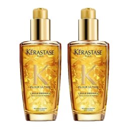 ケラスターゼ HU エリクシール ウルティム ユイル 新パッケージ 100ml x 2  |  KERASTASE  ヘアエッセンス 美容グッズ コスメ化粧品 誕生日 クリスマス ホワイトデー 結婚記念日 ウエディングギフト 母の日 送別会 バレンタインデー 女性 彼女 妻奥さん 母お母さん 女友達