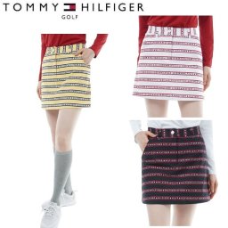 トミーヒルフィガー ゴルフ レディース ロゴストライプ スカート TOMMY HILFIGER GOLF THLA353 2023年秋冬モデル お誕生日祝い お祝い 記念品 30代 40代 50代 60代 母の日 お母さん 還暦祝い 敬老の日 彼女 人気プレゼント プレゼント