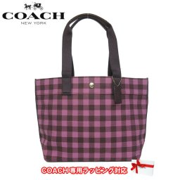 コーチ アウトレット COACH トートバッグ F39848 キャンバス ギンガムチェック キャンバス トート IMO2Z(プリムローズマルチ)【RCP】