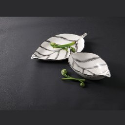 木の葉 白化粧大皿 陶器 美濃焼 やきものの里から、暮らしを贈ります。　ギフト 食器 セット テーブルウェア