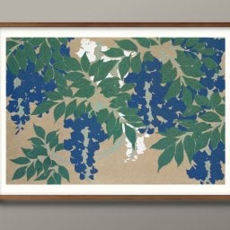 神坂雪佳 A3 サイズ ポスター アート おしゃれ 絵画 インテリア 北欧 イラスト マット紙 艶消し アートパネル 額 フレーム デザイン 壁掛け ギフト 新築祝い ディスプレイ 引越し祝い　新生活　空間デザイン 
